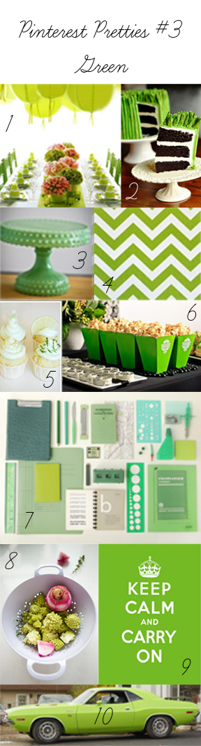 Pinterest Pretties #3 - Green